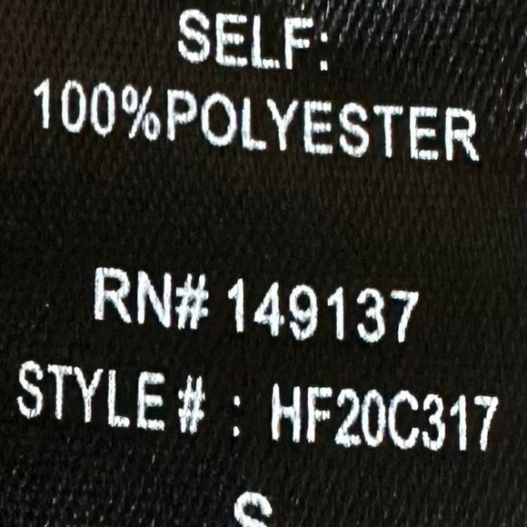 NWT HYFVE Leopard Print Puff Sleeve Smocked Ruffle Peplum Hem Blouse - Picture 12 of 12